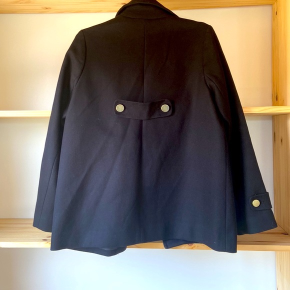 Gap Navy Peacoat with Brass Buttons - Picture 4 of 4